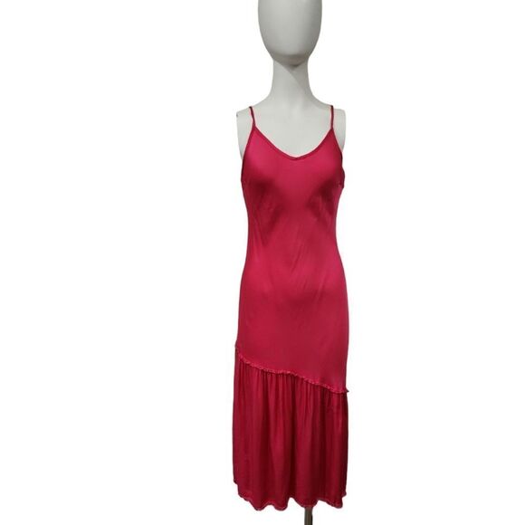 Nation Ltd Farrah Slip Dress in Pink - Picture 1 of 13